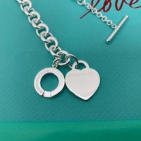 Tiffany & Co. Heart Tag Chain Link Necklace - Picture 5 of 6